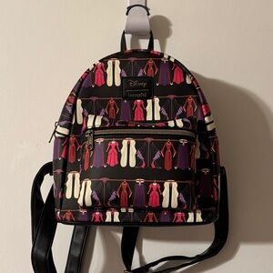 Disney Villains Loungefly Black Backpack